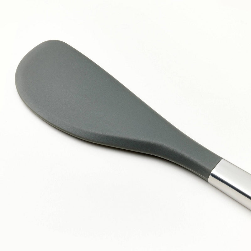 Stainless Steel and Silicone Spatula Dark Gray - Figmint