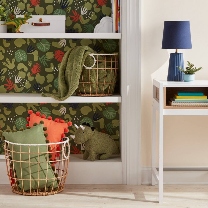 Small Kids' Woven Basket Natural with White Rim - Pillowfort