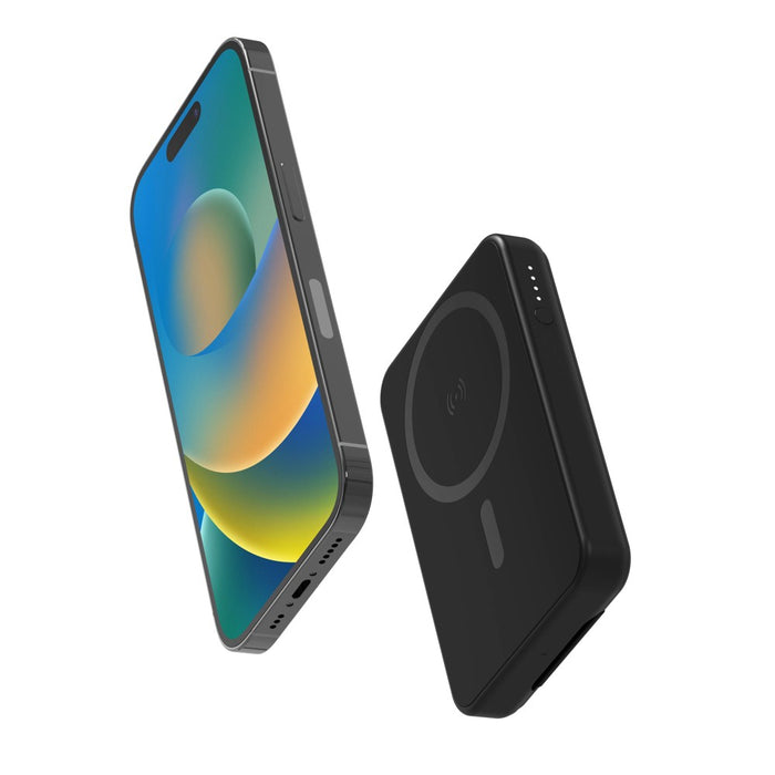 mophie Snap+ Juice Pack Mini with Stand Portable Magnetic Phone Charger 5000mAh Power Bank