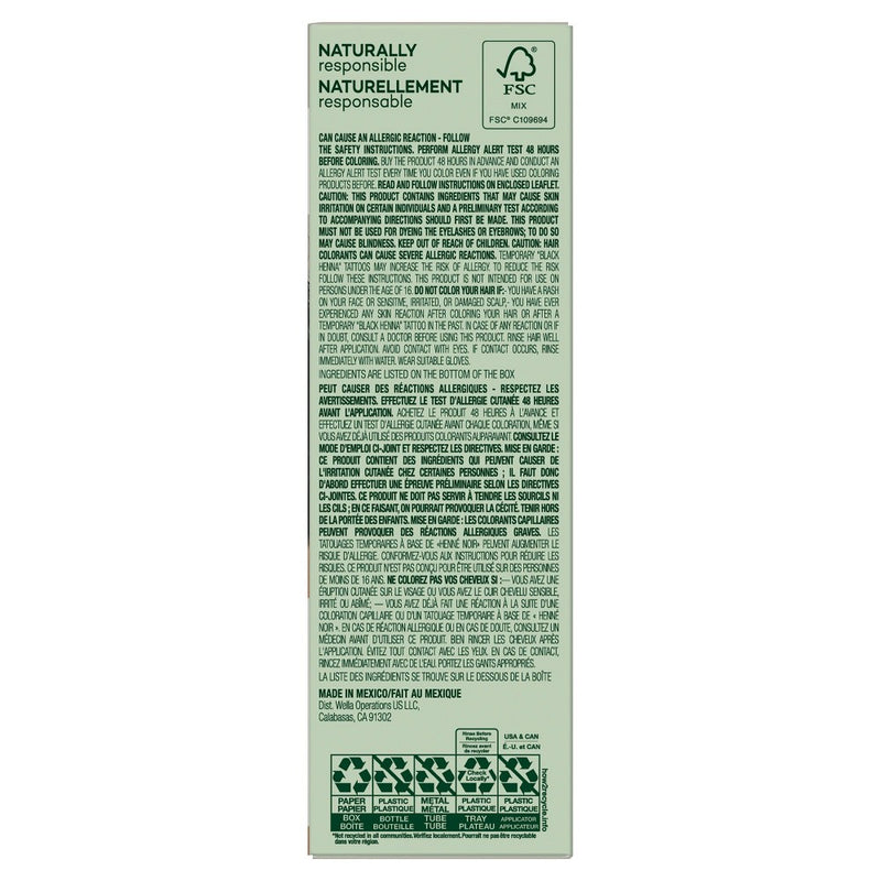Root Touch-Up by Natural Instincts Permanent Hair Color Cream Kit - Black