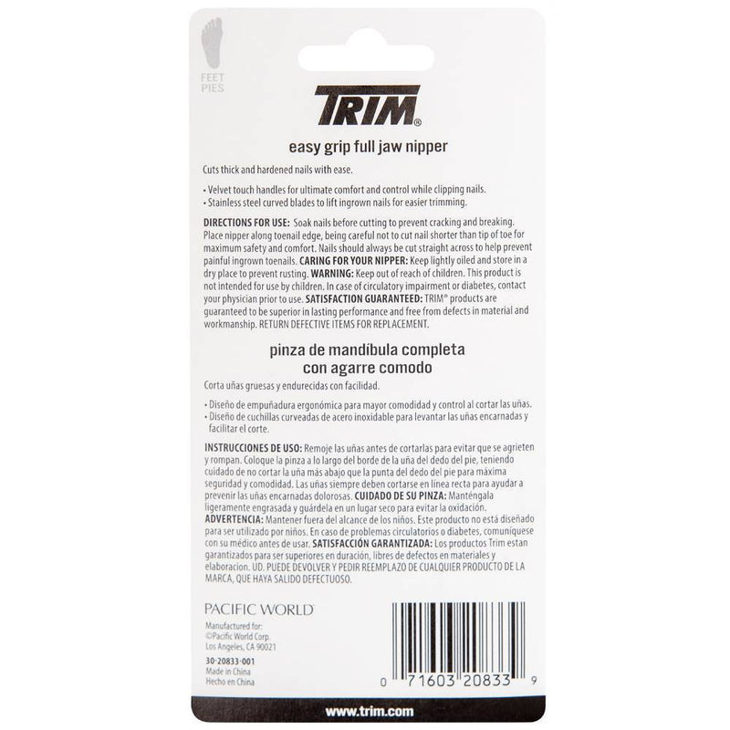 Trim Easy Grip Full Jaw Nipper Tool