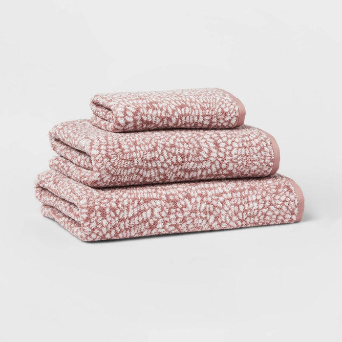 Performance Plus Hand Towel Mauve Geo - Threshold