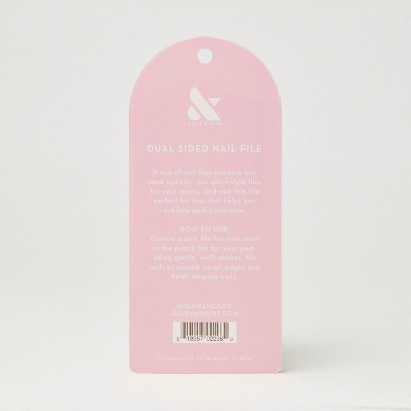 Olive & June Nail File - 3pk