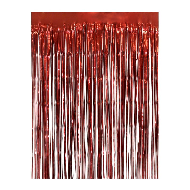 Fringe Backdrop Decor Red - Spritz