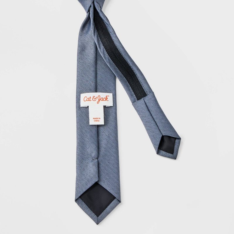Boys' Woven Necktie - Cat & Jack Gray S/M