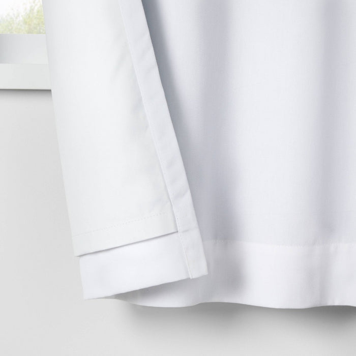 84" Blackout Twill Solid Kids' Panel White - Pillowfort