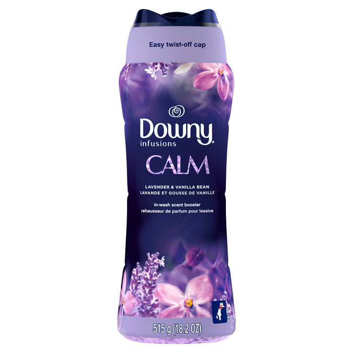 Downy Infusions Calm Lavender & Vanilla Bean Scent In-Wash Booster Beads - 18.2z