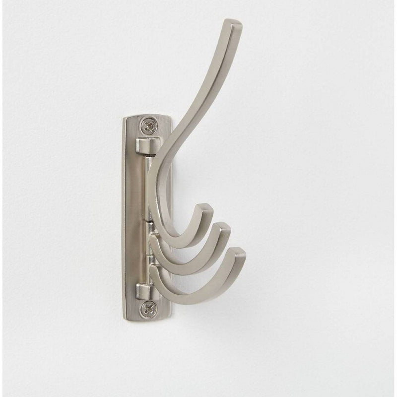 Modern Octopus Swivel Hook Nickel - Brightroom