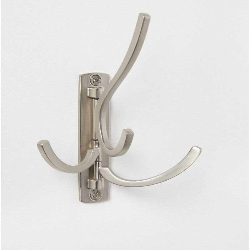Modern Octopus Swivel Hook Nickel - Brightroom