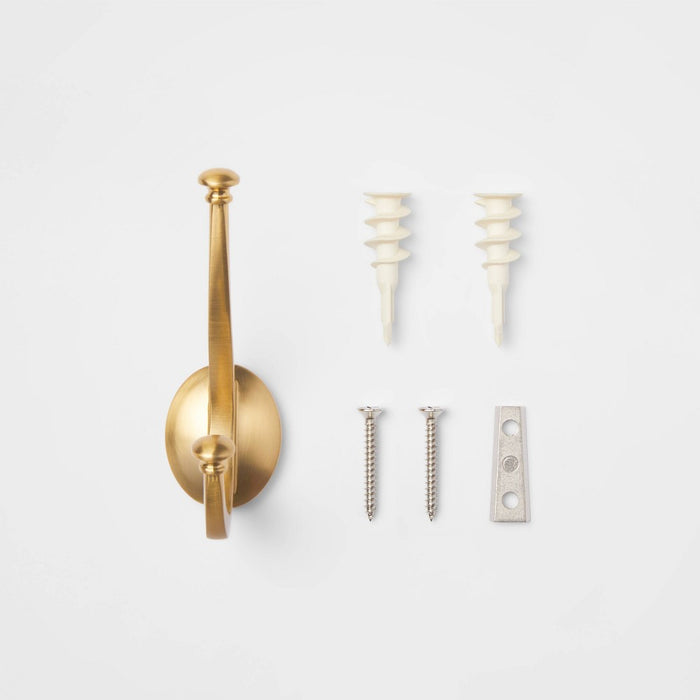 New Traditional Double Hook Gold - Threshold