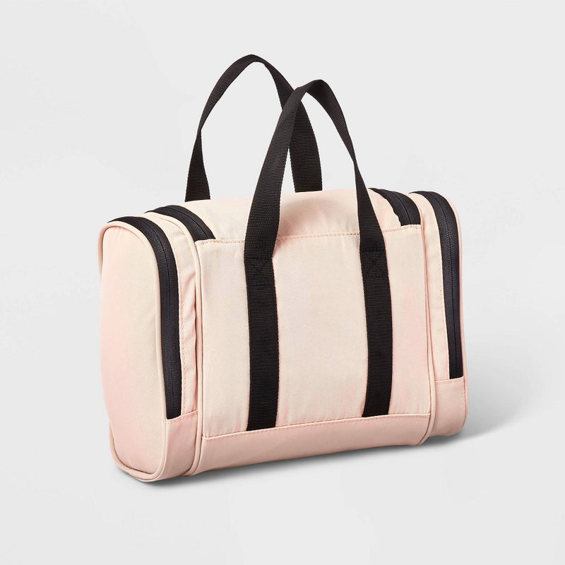 Large Hanging Toiletry Bag Pink - Open Story