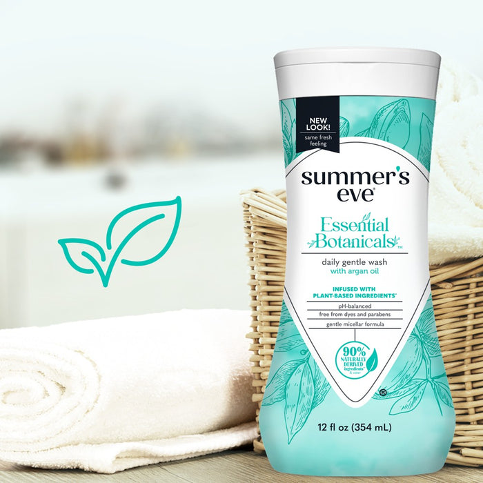 Summer's Eve Essential Botanicals Argan Oil Feminine Cleansing Wash - 12 fl oz