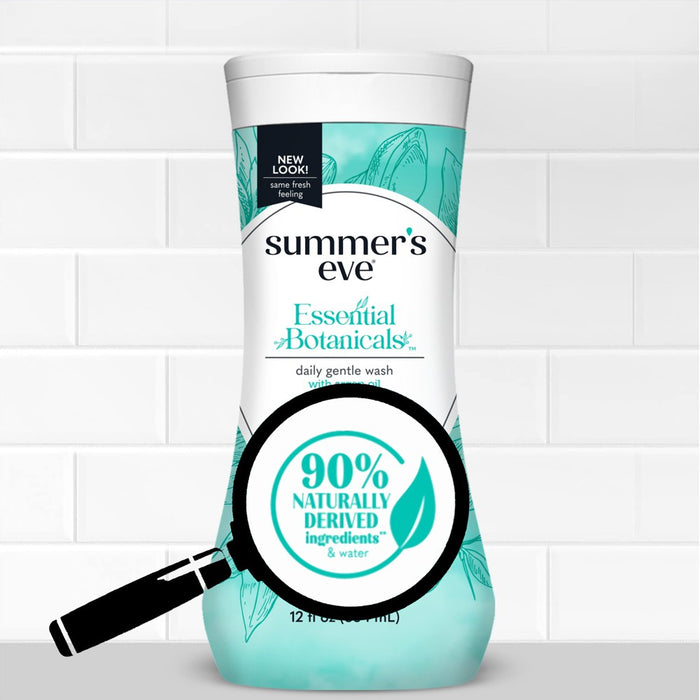 Summer's Eve Essential Botanicals Argan Oil Feminine Cleansing Wash - 12 fl oz