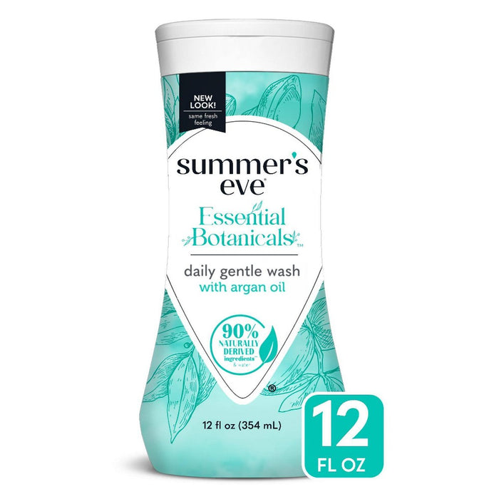 Summer's Eve Essential Botanicals Argan Oil Feminine Cleansing Wash - 12 fl oz