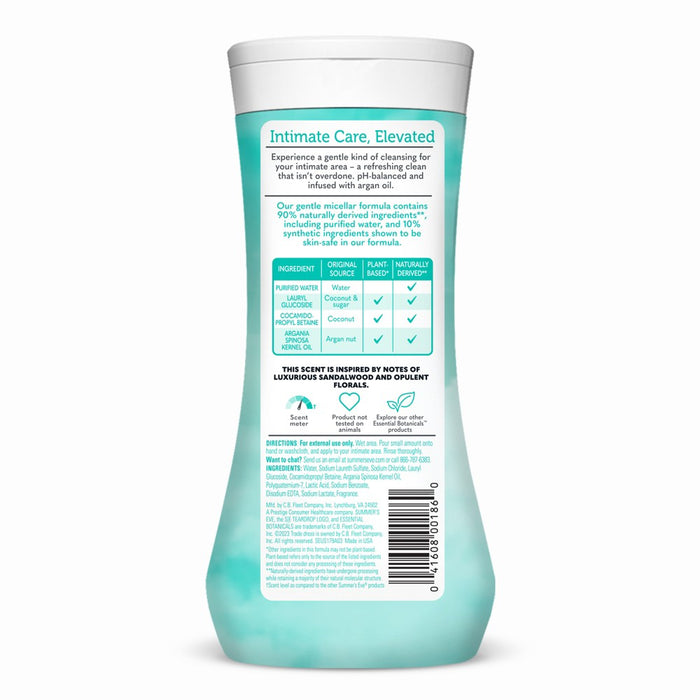 Summer's Eve Essential Botanicals Argan Oil Feminine Cleansing Wash - 12 fl oz