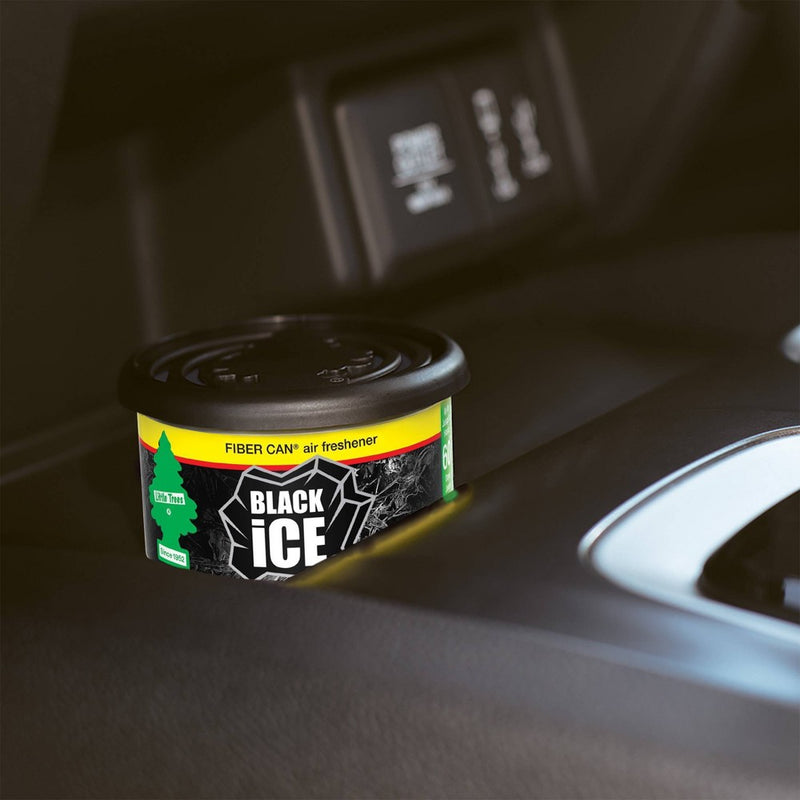 Little Trees Black Ice Fiber Can Air Freshener