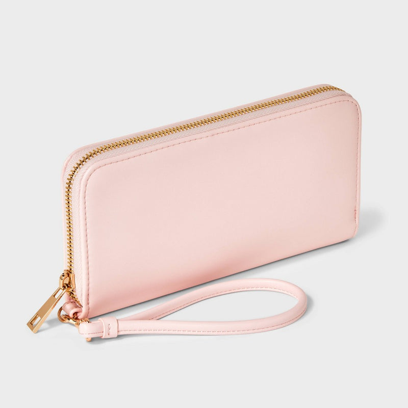 Large Around Zip Wallet - A New Day Pink
