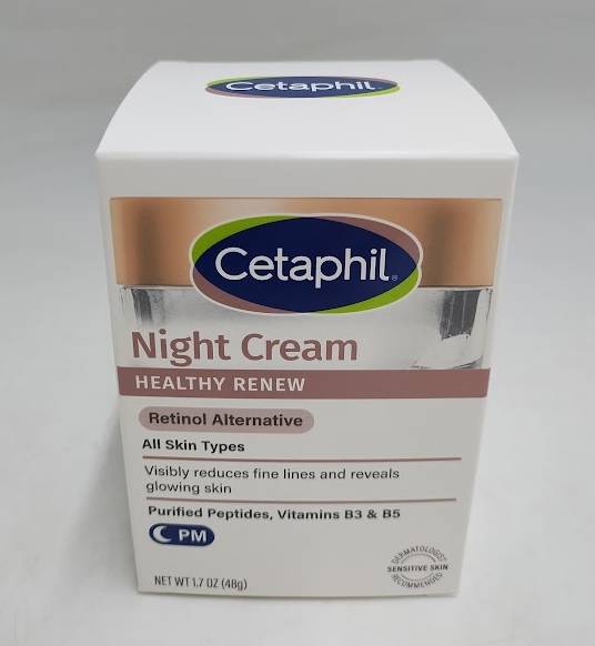 2 PACK!!!!! Cetaphil Healthy Renew Night Face Cream - 1.7oz