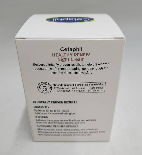 Cetaphil Healthy Renew Night Face Cream - 1.7oz
