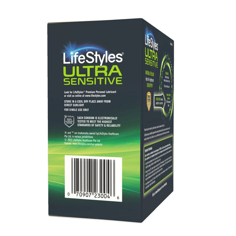 LifeStyles Ultra-Sensitive Latex Condoms - 36ct