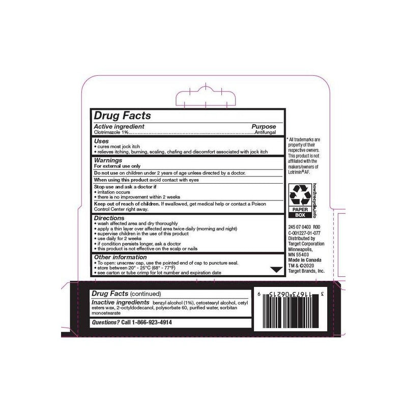 Jock Itch Antifungal Cream - 0.5oz - up & up