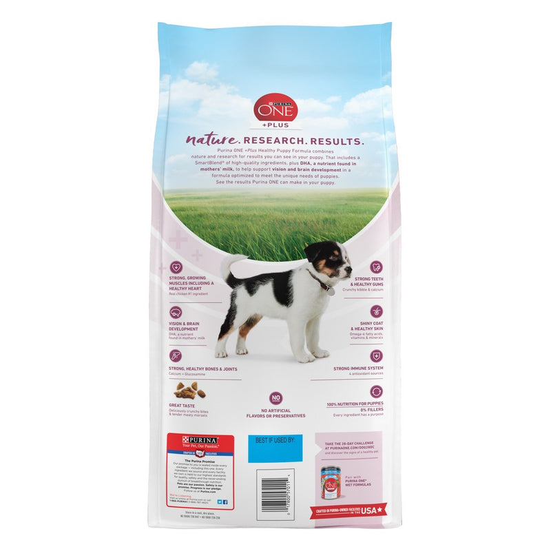 Purina ONE SmartBlend Healthy Puppy Chicken Flavor Dry Dog Food - 8lbs
