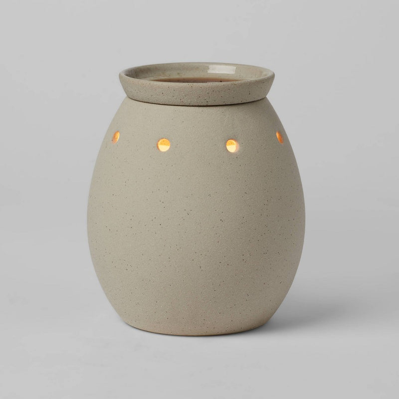 Ceramic Sanded Tabletop Wax Warmer - Threshold