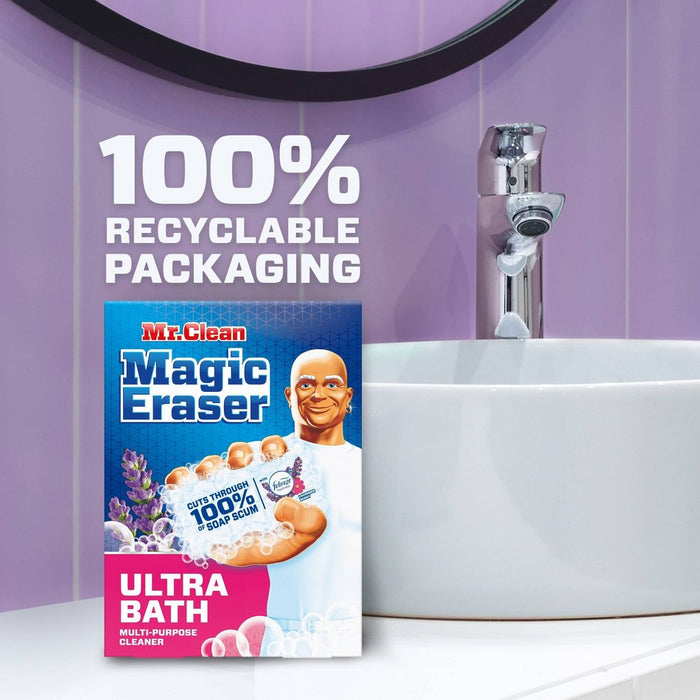 Mr. Clean Magic Eraser Ultra Bath Multi-Purpose Cleaner - 3ct