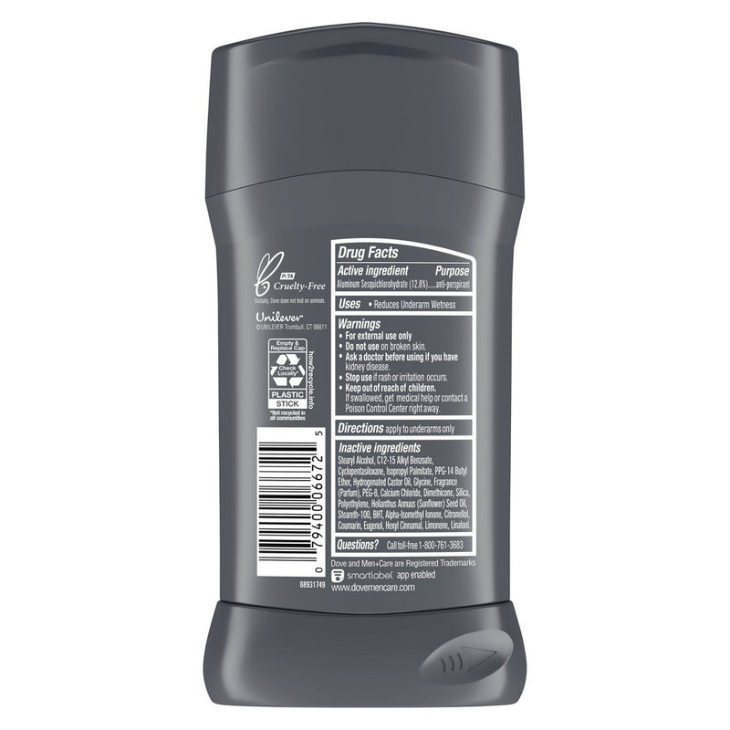Dove Men+Care 72-Hour Antiperspirant & Deodorant Stick - Extra Fresh - 2.7oz