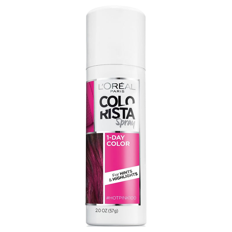 L'Oreal Paris Colorista 1-Day Hair Color Spray - Hot Pink - 2.0oz
