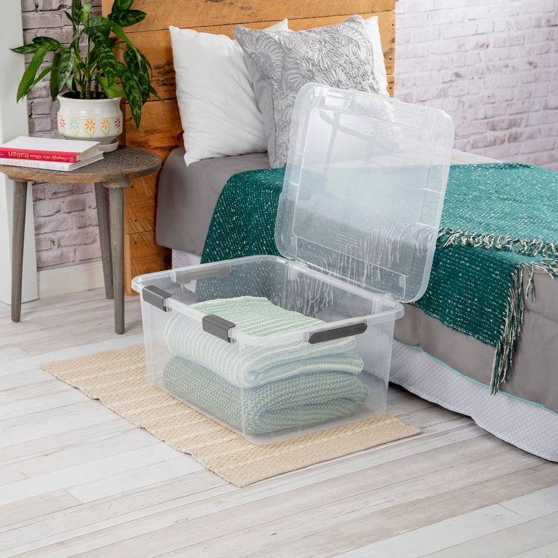 Sterilite 60qt Hinged Lid Latch Box (LOCAL PICKUP ONLY)