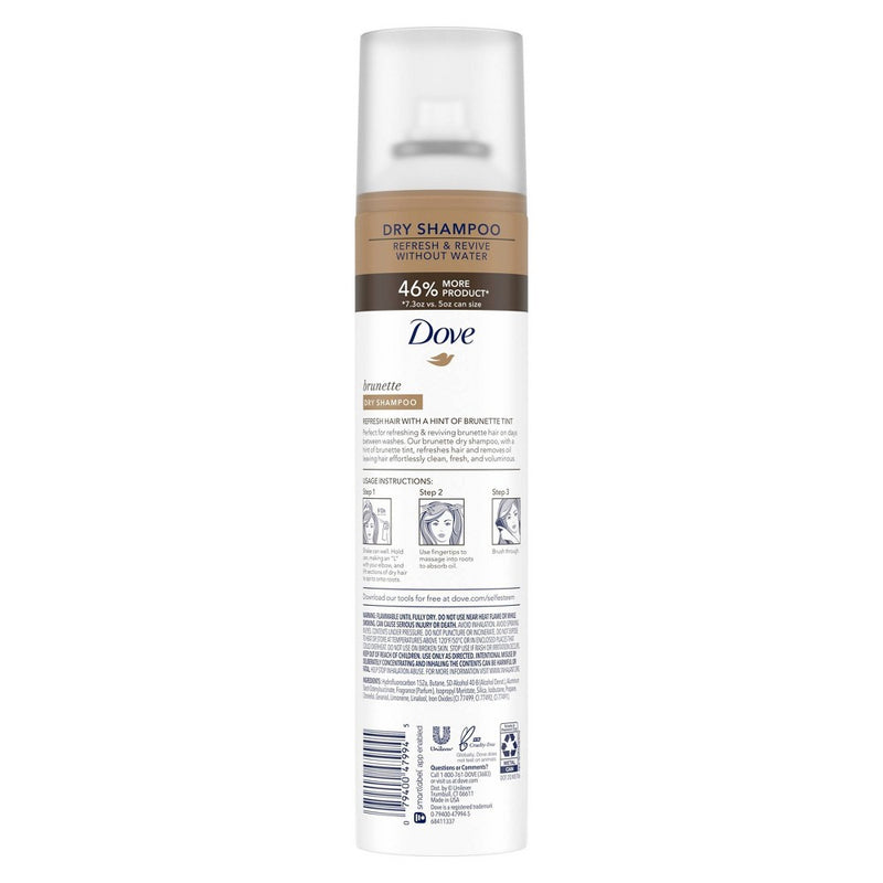 Dove Beauty Brunette Dry Shampoo - 7.3oz