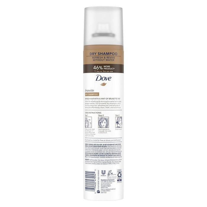 Dove Beauty Brunette Dry Shampoo - 7.3oz