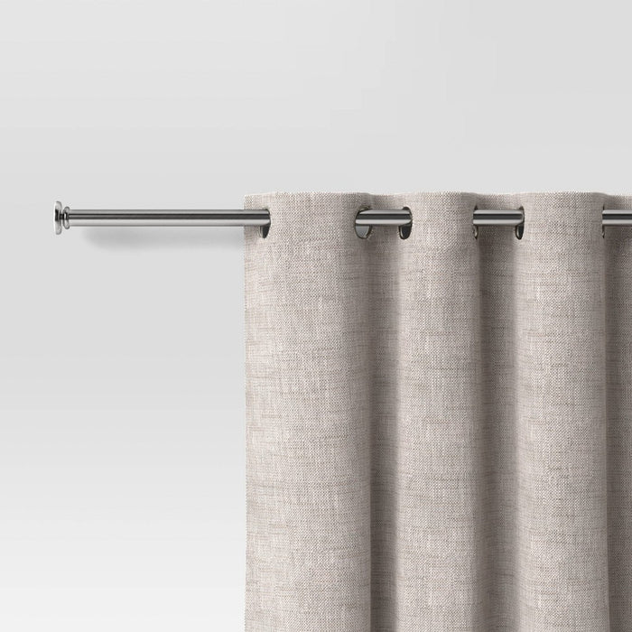 30"-52" Round Tension Curtain Rod Plated Brushed Nickel - Room Essentials (LOCAL PICKUP ONLY)