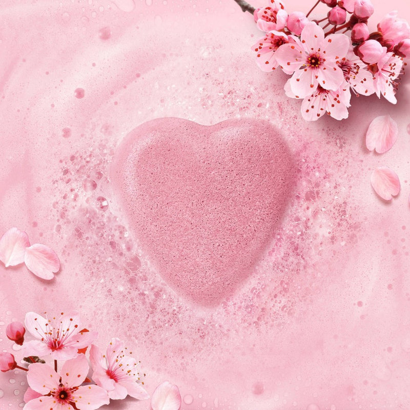 Beloved Cherry Blossom & Tea Rose Bath Bomb - 1ct/4oz