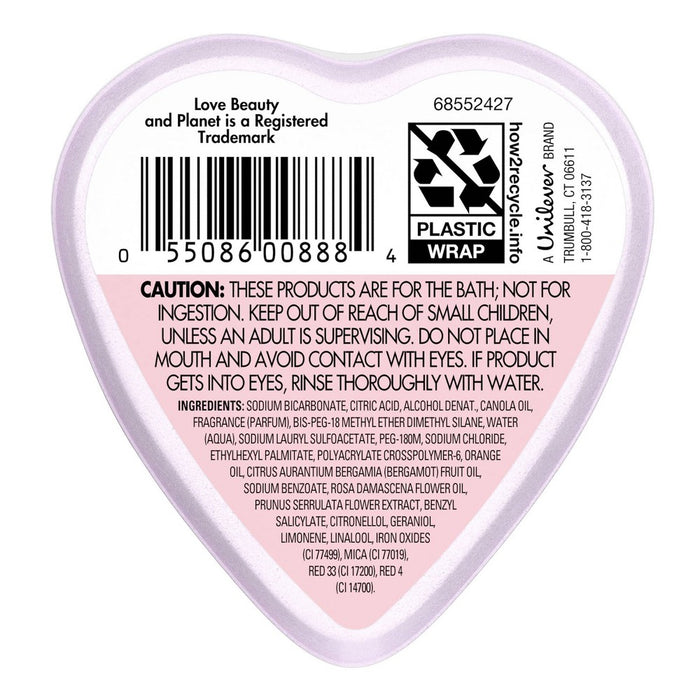 Beloved Cherry Blossom & Tea Rose Bath Bomb - 1ct/4oz