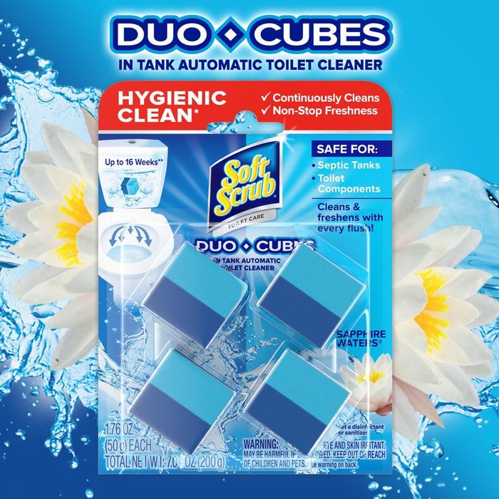 Soft Scrub Sapphire Water Duo Cubes - 2ct