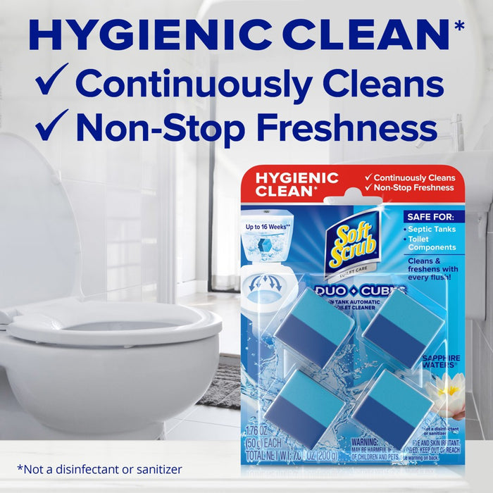 Soft Scrub Sapphire Water Duo Cubes - 2ct