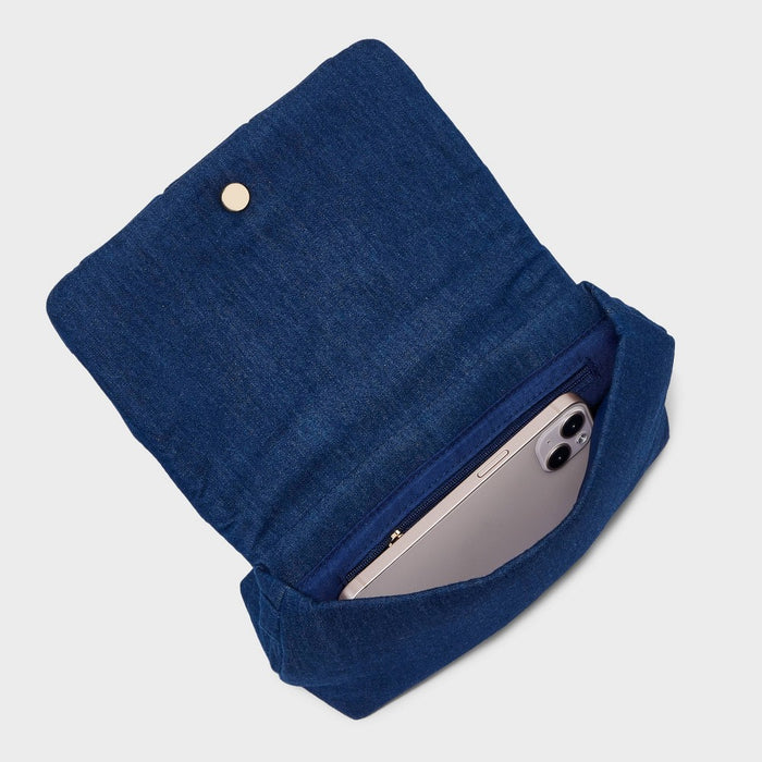 Denim Sophie Crossbody Bag - A New Day Navy Blue