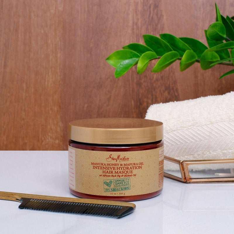 SheaMoisture Manuka Honey & Mafura Oil Intensive Hydration Hair Masque - 12 fl oz