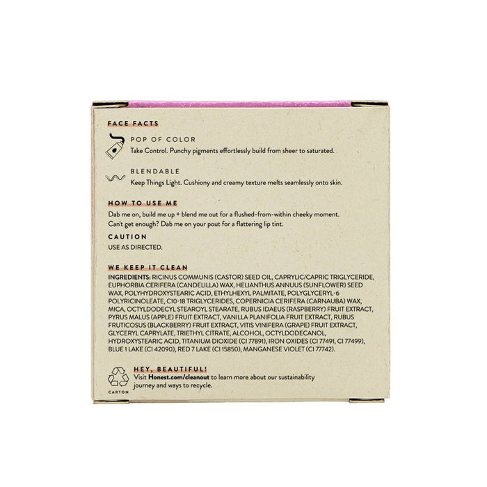 Honest Beauty Creme Cheek + Lip Color with Multi-Fruit Extract - Lush Lilac - 0.1oz