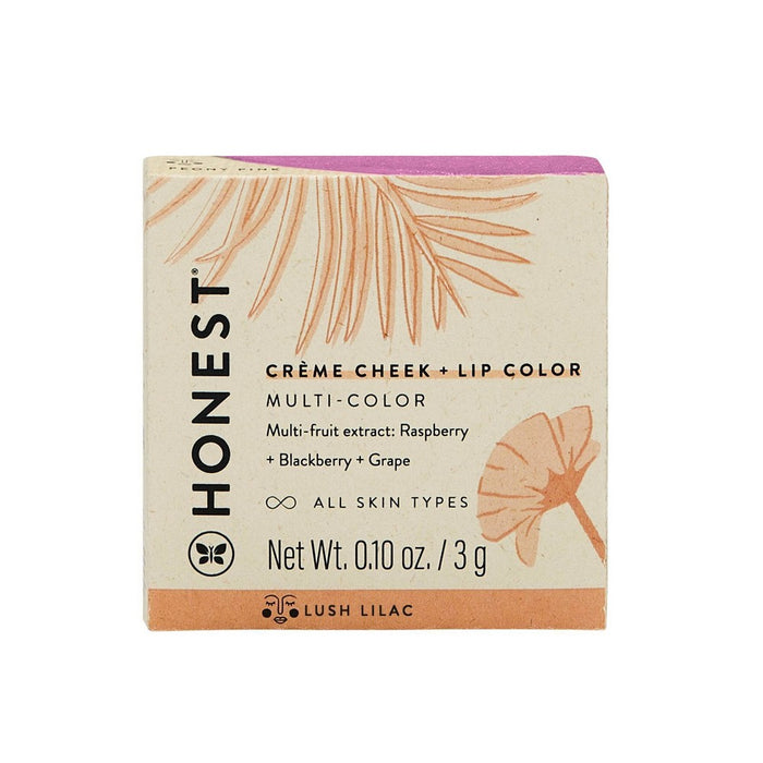 Honest Beauty Creme Cheek + Lip Color with Multi-Fruit Extract - Lush Lilac - 0.1oz