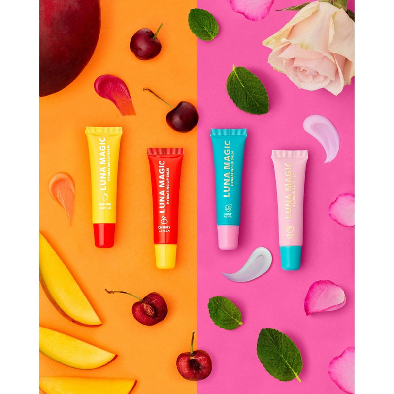 LUNA MAGIC Lip Balm Duo - Mint/Rose - 1oz/2pk