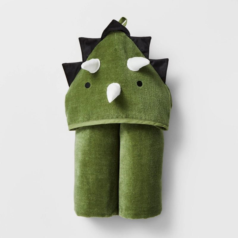 25"x50" Dinosaur Kids' Hooded Towel - Pillowfort
