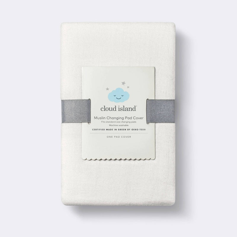 Muslin Changing Pad Cover - Cream - Cloud Island
