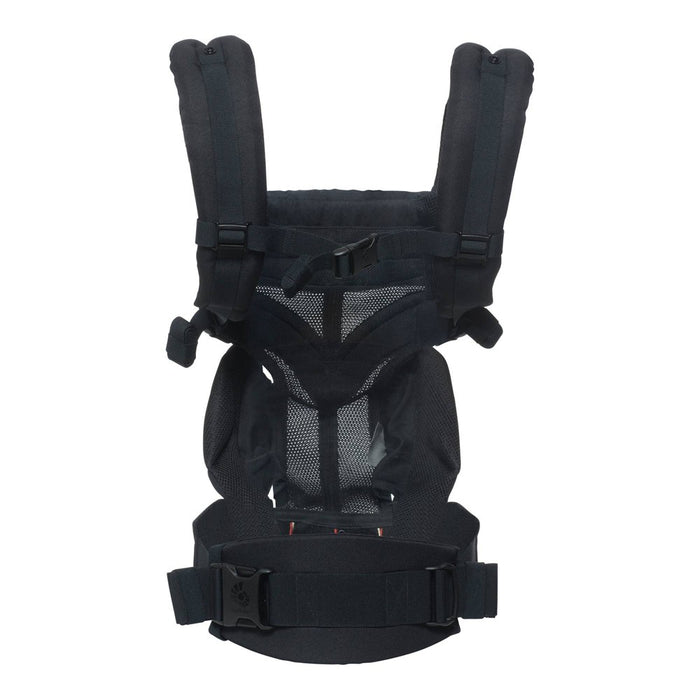 Ergobaby Omni 360 Cool Air Mesh Baby Carrier Lumbar Support - Onyx Black 7-45lb