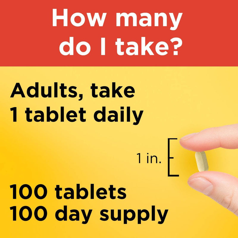Nature Made Vitamin C 1000mg Immune System Supplement Tablets - 100ct