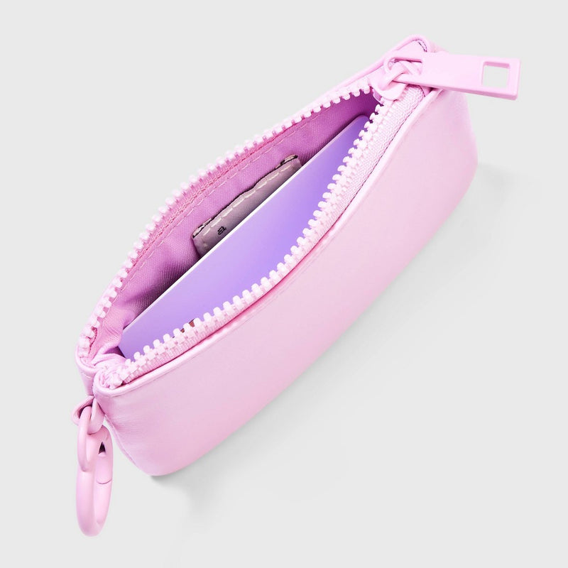 Clip On Wallet - A New Day Light Pink