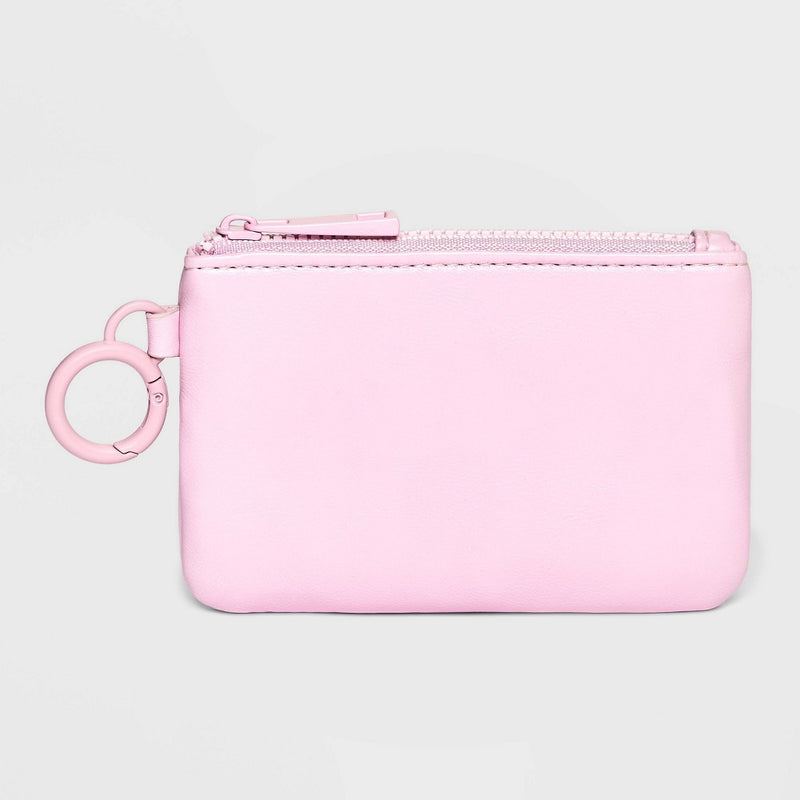 Clip On Wallet - A New Day Light Pink