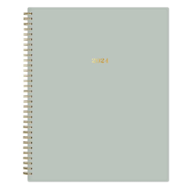 The Everygirl x Day Designer 2024 Planner 8.5"x11" Weekly/Monthly Soft Sage